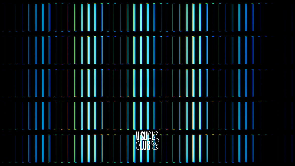 Reeded Glass VJ loop 28 - 4K refracted glass video loop still