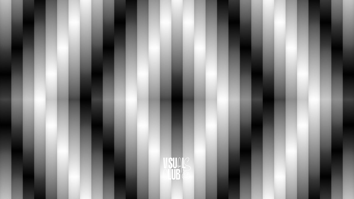 Stripes VJ loop 02 (black & white) - 4K vertical stripe video loop still