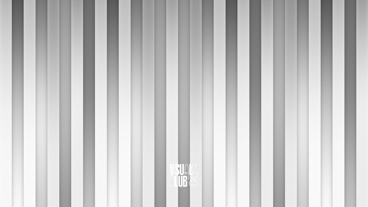 Stripes VJ loop 07 (black & white) - 4K vertical stripe video loop still