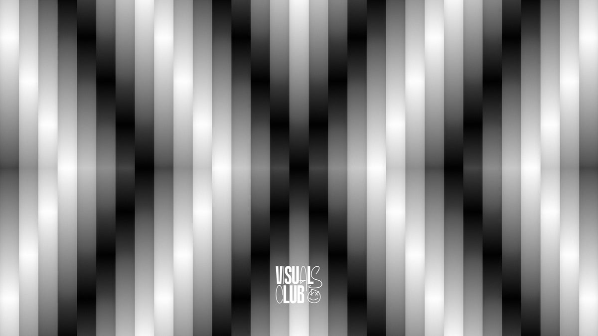 Stripes VJ loop 11 (black & white) - 4K vertical stripe video loop still