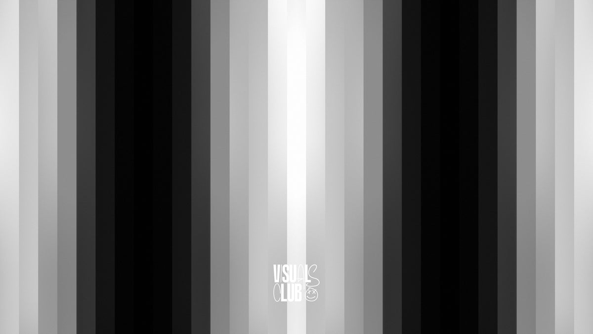 Stripes VJ loop 15 (black & white) - 4K vertical stripe video loop still