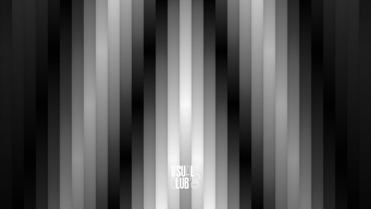 Stripes VJ loop 18 (black & white) - 4K vertical stripe video loop still