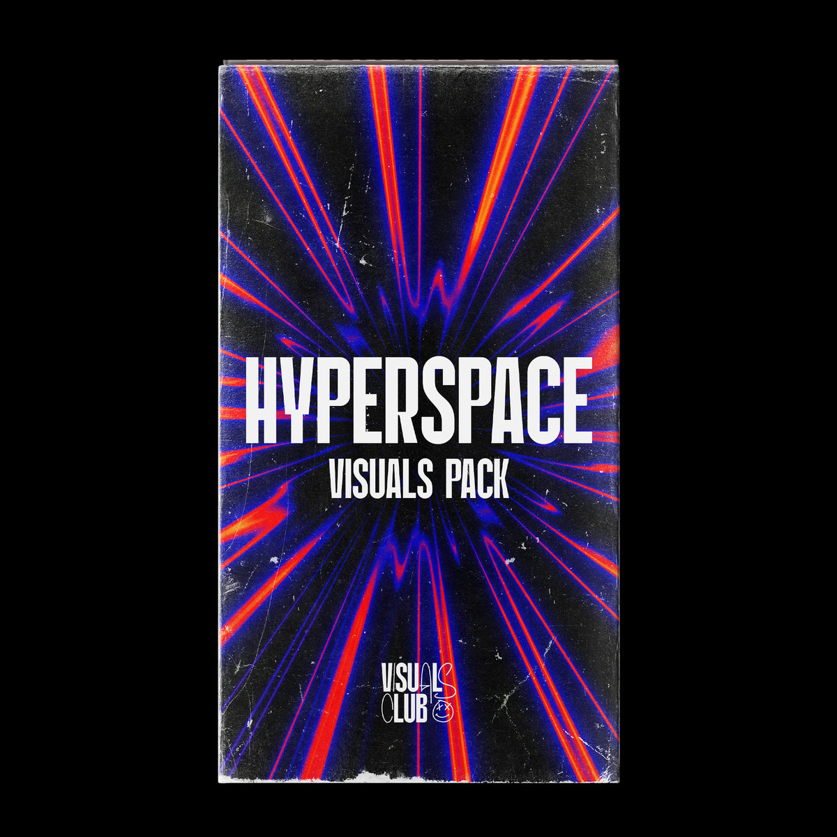 Visuals Club - Hyperspace 4K VJ loop pack cover art